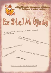 Ez S(e)M Újság - V. évfolyam, 1. szám, október (2012)